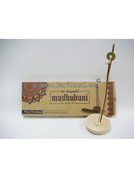 Incienso Madhubani Nag Champa 10stk.